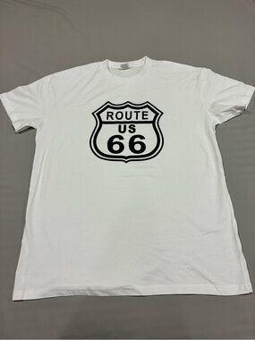 Route US 66 Graphic Tee - White XL